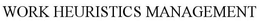 WORK HEURISTICS MANAGEMENT trademark