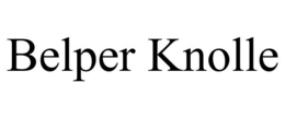 BELPER KNOLLE trademark
