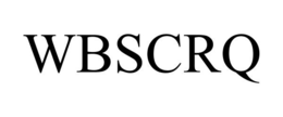 WBSCRQ trademark