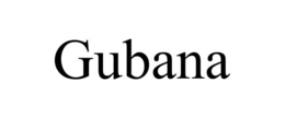 GUBANA trademark