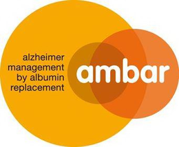 AMBAR ALZHEIMER MANAGEMENT BY ALBUMIN REPLACEMENT trademark