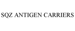 SQZ ANTIGEN CARRIERS trademark