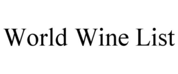 WORLD WINE LIST trademark