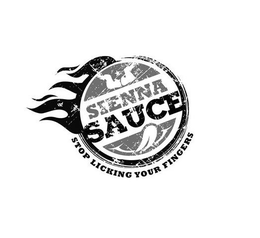SIENNA SAUCE STOP LICKING YOUR FINGERS trademark