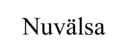 NUVÄLSA trademark