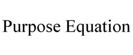 PURPOSE EQUATION trademark