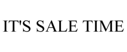 IT'S SALE TIME trademark