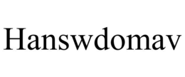 HANSWDOMAV trademark