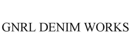 GNRL DENIM WORKS trademark