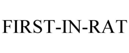 FIRST-IN-RAT trademark