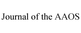 JOURNAL OF THE AAOS trademark