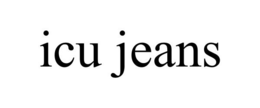 ICU JEANS trademark