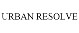 URBAN RESOLVE trademark