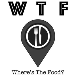 WTF WHERE'S THE FOOD? trademark