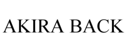 AKIRA BACK trademark