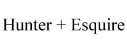 HUNTER + ESQUIRE trademark