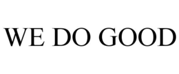 WE DO GOOD trademark
