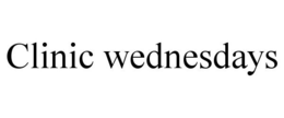 CLINIC WEDNESDAYS trademark