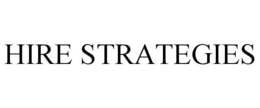 HIRE STRATEGIES trademark