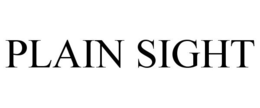 PLAIN SIGHT trademark