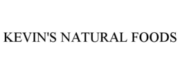 KEVIN'S NATURAL FOODS trademark