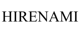 HIRENAMI trademark