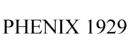 PHENIX 1929 trademark