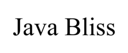 JAVA BLISS trademark
