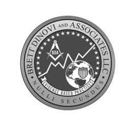 · BRETT DINOVI AND ASSOCIATES LLC · BDAEVIDENCE BASED PRACTICES NULLI SECUNDUS trademark