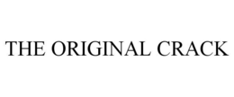 THE ORIGINAL CRACK trademark