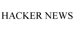 HACKER NEWS trademark