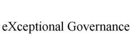 EXCEPTIONAL GOVERNANCE trademark