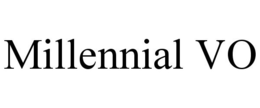 MILLENNIAL VO trademark