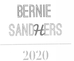 BERNIE SANDHERS 2020 trademark