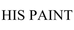 HIS PAINT trademark