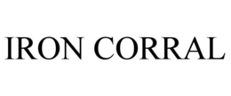 IRON CORRAL trademark