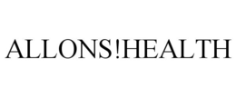 ALLONS!HEALTH trademark