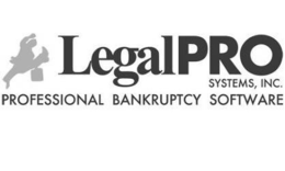 LEGALPRO SYSTEMS, INC. PROFESSIONAL BANKRUPTCY SOFTWARE trademark