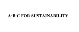 A · B · C FOR SUSTAINABILITY trademark