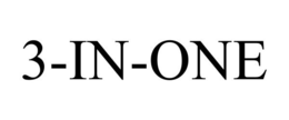 3-IN-ONE trademark