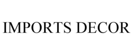 IMPORTS DECOR trademark