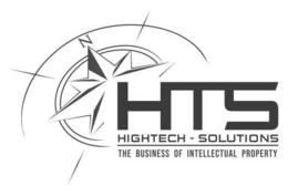 N HTS HIGHTECH-SOLUTIONS THE BUSINESS OF INTELLECTUAL PROPERTY trademark