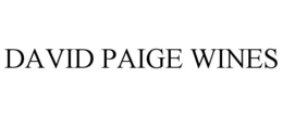 DAVID PAIGE WINES trademark