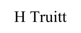 H TRUITT trademark