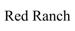 RED RANCH trademark