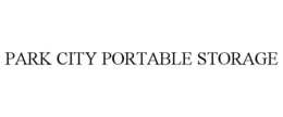PARK CITY PORTABLE STORAGE trademark