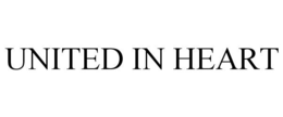UNITED IN HEART trademark