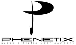 P PHENETIX URBAN ATHLETIC WEAR COMPANY trademark
