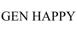GEN HAPPY trademark