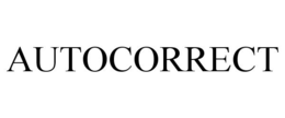 AUTOCORRECT trademark